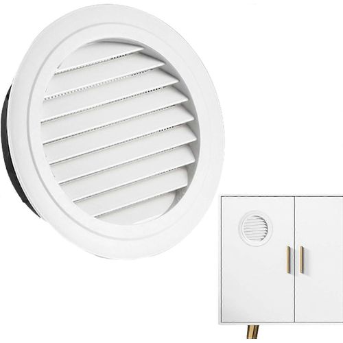 belle grille daration de plafond ronde | Diffuseur de plafond | Ventilation intrieure rglable, ventilation de plafond incline  45 degrs avec orifice dvacuation et diffuseur