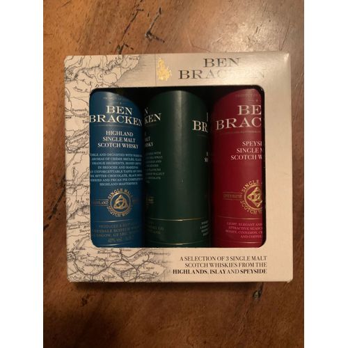 Ben Bracken 3 Singles Malt Coffret Dcouverte