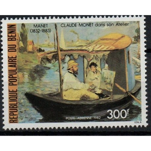 Bnin Timbre Le Peintre Manet 1982