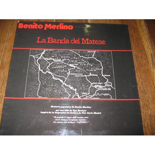 La Banda Del Matese  ( Carlo Masini ) Anarchia ( Cafiero - Benito Merlino (Pochette Ouvrante Avec Textes