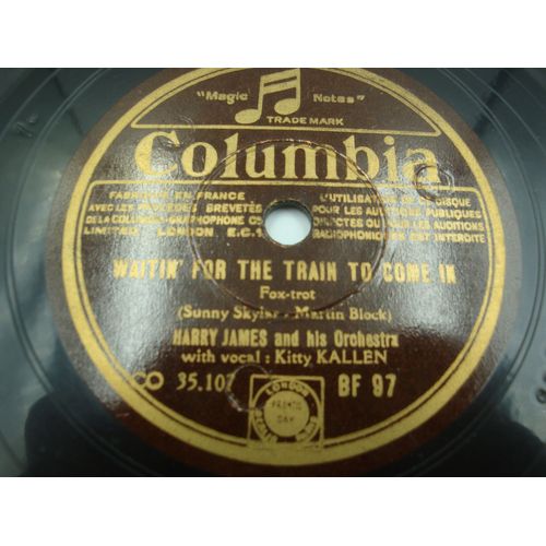Benny Goodman That's The Beginning Of The End Harry James Waitin' For The Train 78t Columbia - Benny Goodman