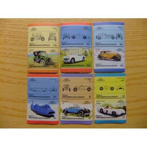 Bequia - Grenadines Of St. Vincent 1984 - Yvert &tellier N 000/000 ** Mnh - Automoviles - Auto - Voitures Anciennes