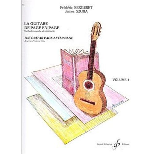 Bergeret La Guitare De Page En Page Vol. 1
