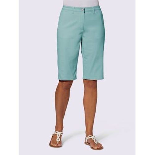 Bermuda En Jean Qualit Coton Doux Sur La Peau - Collection L - Menthe