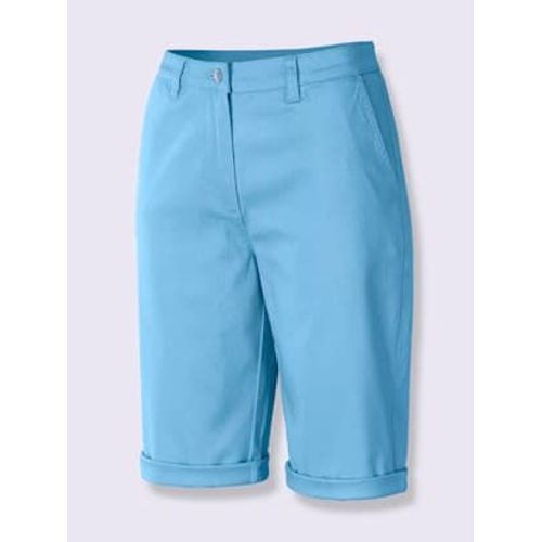 Bermuda En Jean Qualit Coton Doux Sur La Peau - Collection L - Vert D'eau