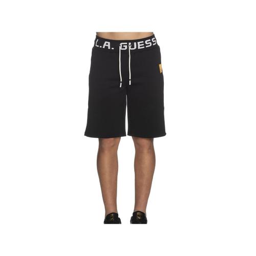 Bermuda Guess Classic Logo Homme Noir