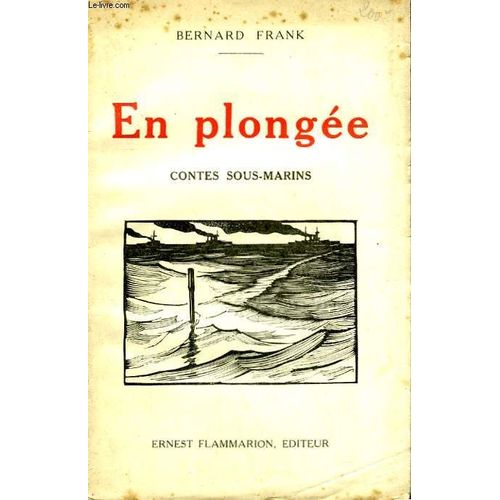 En Plongee. Contes Sous Marins   de Bernard Frank