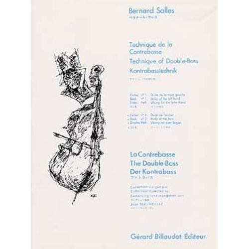Bernard Salles : Technique De La Contrebasse Volume 2 - Etude De LArchet