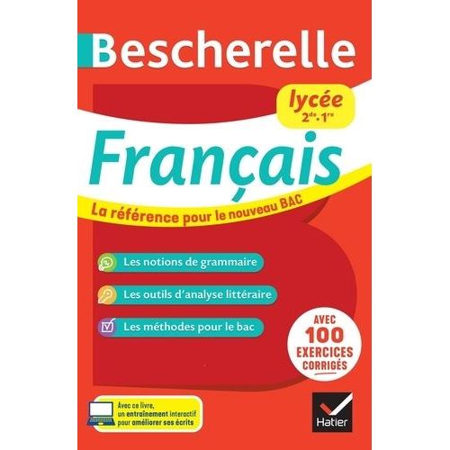Bescherelle Franais Lyce 2de 1re    Format Grand Format 