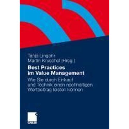 Best Practices Im Value Management   de Martin Kruschel  Format Broch 