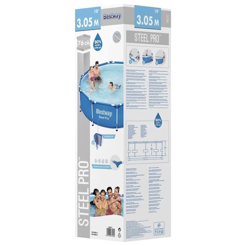Bestway Piscine Steel Pro 305x76 Cm