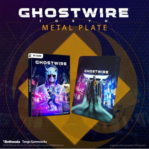 Bethesda Ghostwire Tokyo Metal Plate Edition Pc