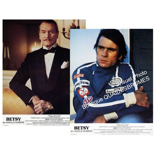 Betsy (The Betsy): Jeux A+B De 16 Photos D'exploitation Cinmatographique -Format 21x27 Cm- De Daniel Petrie Avec Laurence Olivier, Robert Duvall, Katharine Ross, Tommy Lee Jones - 1978