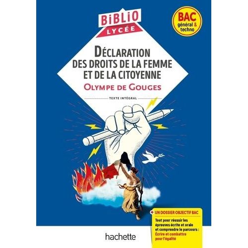 Dclaration Des Droits De La Femme Et De La Citoyenne    Format Poche 