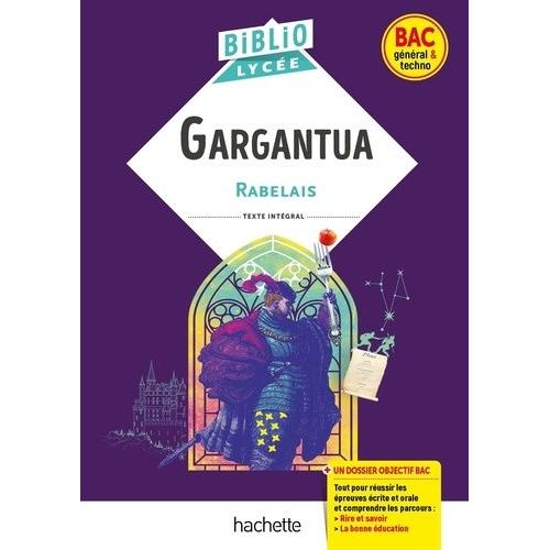 Gargantua - Avec Un Dossier Objectif Bac    Format Poche 