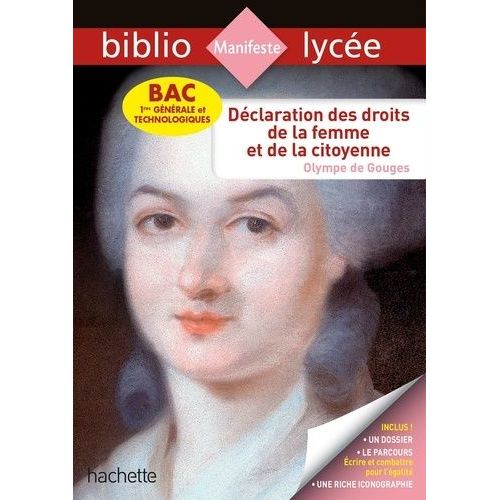 Dclaration Des Droits De La Femme Et De La Citoyenne    Format Poche 