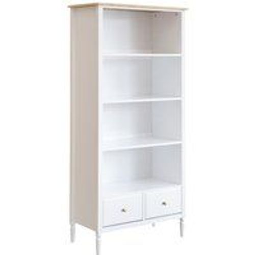 Bibliothque 2 Tiroirs Solen Blanc