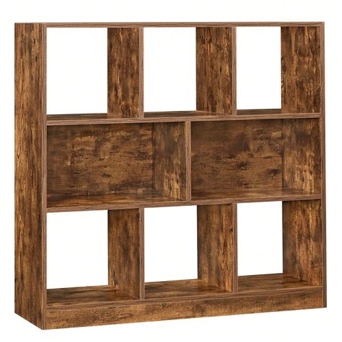 Bibliothque, tagre, Meuble De Rangement Avec Compartiments Ouverts, 97,5 X 30 X 100 Cm