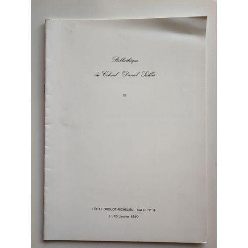 Bibliothque Du Colonel Daniel Sickles - Troisime Partie : Editions Originales Modernes, Grands Papiers, Envois Autographes   