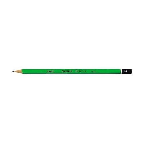 Bic Lot De 5 Crayons Papier Graphite Hexagonal Criterium 550 Mine 2b