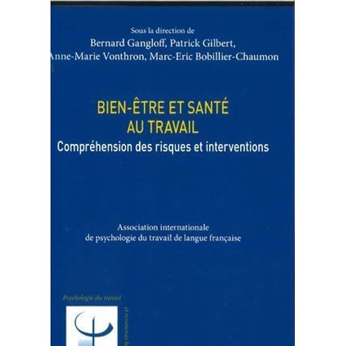 Bien-tre Et Sant Au Travail  