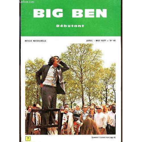Big Ben - Debutant / N44 - Mai 1977.   de COLLECTIF