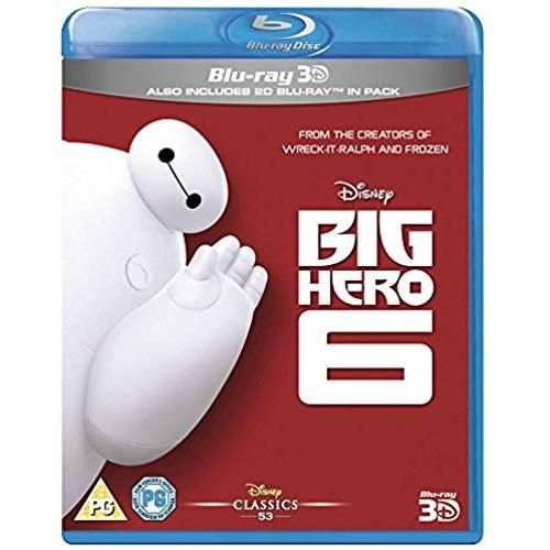 Big Hero 6 [Blu-Ray 3d + 2d] [Region Free] [Uk Import] de Unknown