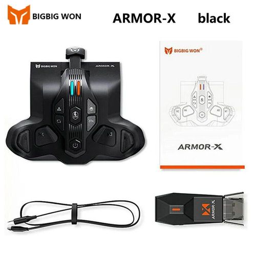 Bigbig Won Armor-X Pro Bouton Arrire Sans Fil Adaptateur De Palette Arrire Pour Contrleur De Jeu Xbox Series X/S Switch Pc Manette De Jeu - Type Armor-X Black