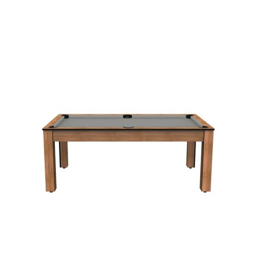 Billard Colorado 8 Personnes - 7p - Coloris Htre Bois Tapis Gris