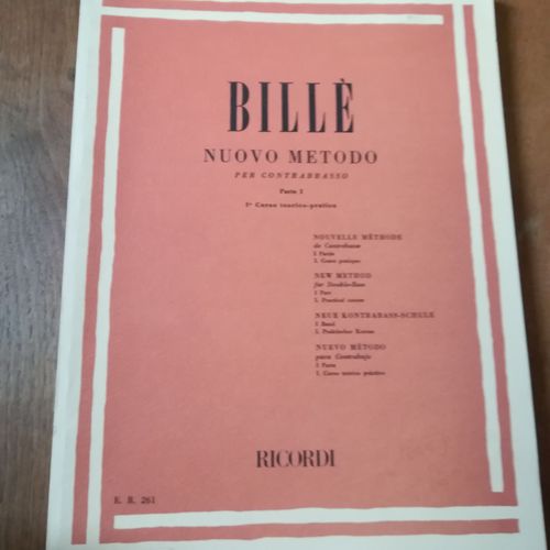 Bill, Mthode De Contrebasse