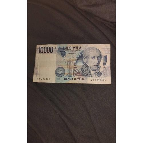 Billet 10000 Lires Italie