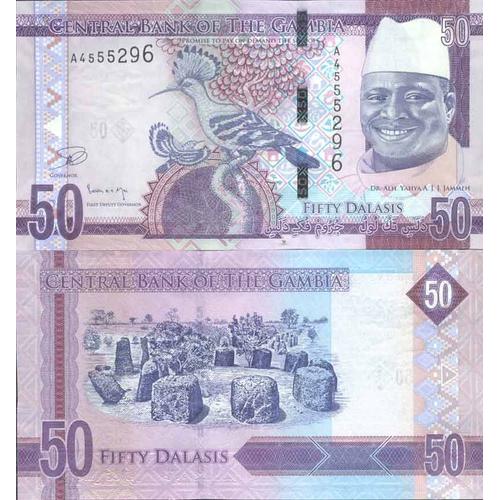 Billet De Banque Collection Gambie - Pk N 34 - 50 Dalasis