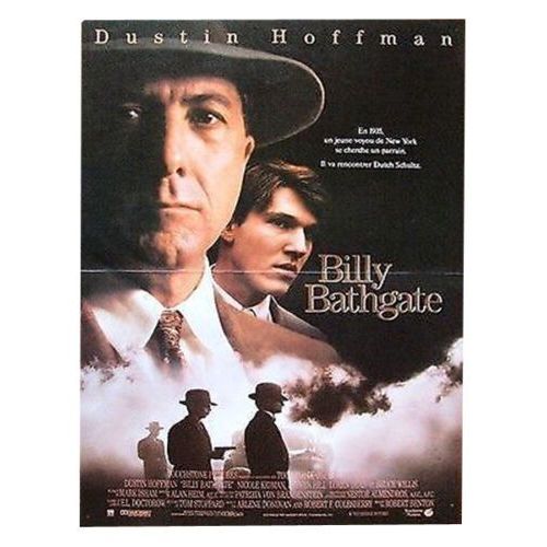 Billy Bathgate - Vritable Affiche De Cinma Plie - Format 40x60 Cm - De Robert Benton Avec Dustin Hoffman, Nicole Kidman, Loren Dean, Bruce Willis, Steven Hill, Steve Buscemi, Billy Jaye - 1992