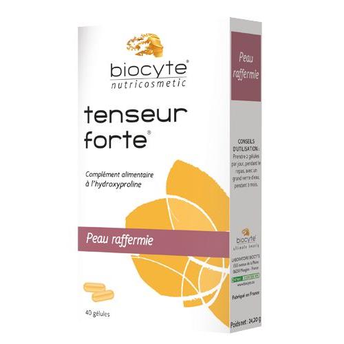 Biocyte, Tenseur Forte, 40 Glules  L'hydroxyproline
