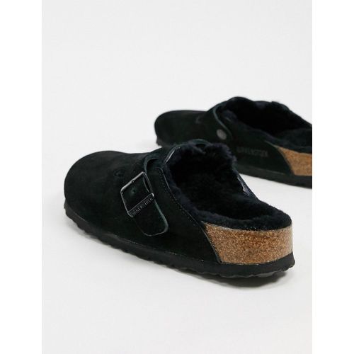 Birkenstock - Boston - Sabots Doubls De Fourrure - Noir - 259883 - 36