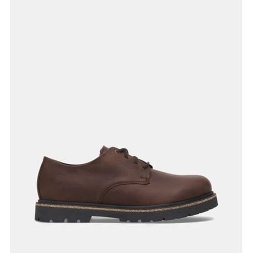 Birkenstock - Derbies Highwood En Cuir - Marron - 40