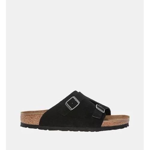 Birkenstock - Mules Plates Zrich Leve - Noir - 40