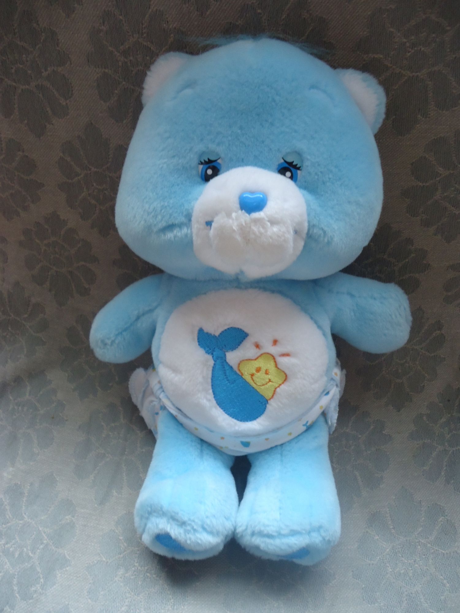 Bisounours Bleu En Peluche Bebe Remorqueurs 30 Cm Jemini Rakuten