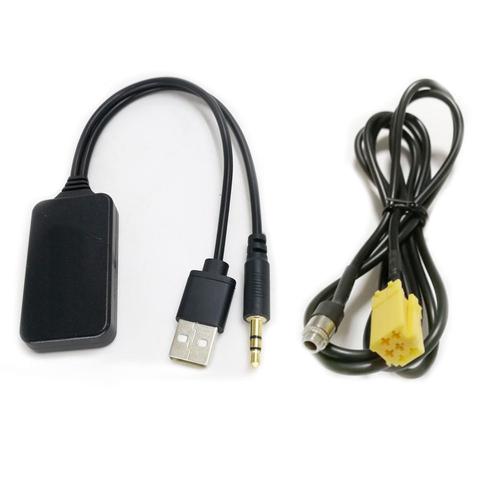 Biurlink Autoradio Sans Fil Bluetooth Usb R Cepteur Aux Iso Pin Adaptateur De C Ble Audio Aux