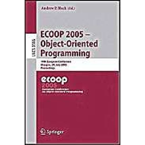 Ecoop 2005 - Object-Oriented Programming    Format Broch 