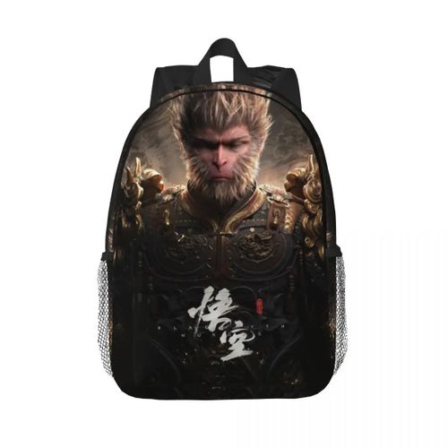 Black Myth : Wu Kong Sac  Dos Lger  Imprime Motif Tendance 15 Pouces