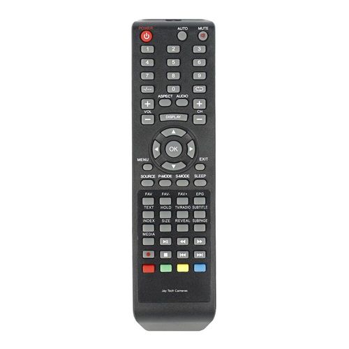 black Nouvelle tlcommande adapte au contrleur TV palsonic jay-tech LCD LED Nipseyteko