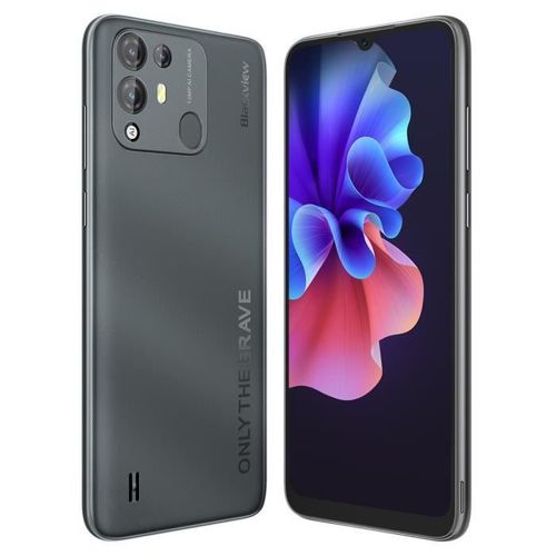 Blackview A55 Pro Smartphone 64Go 6.53 Pouces 5MP + 13MP 4780mAh Android 11 Double SIM GPS Tlphone Portable