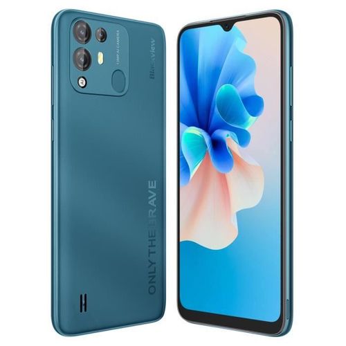 Blackview A55 Pro Smartphone 64Go 6.53 Pouces 5MP + 13MP 4780mAh Android 11 Double SIM GPS Tlphone Portable