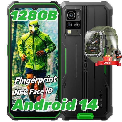 Blackview BV4800 Pro Tlphone portable Incassable Android 14 12Go+128Go 6.56