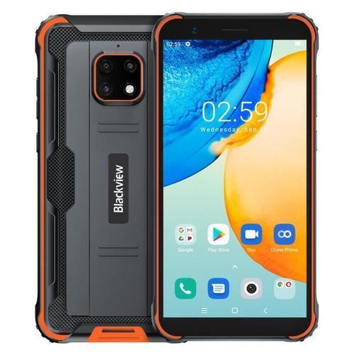 Blackview Smartphone BV4900 Pro Android 12.0 cran 5,7 pouces 4Go + 64Go Tlphone Portable IP68 5580mAh