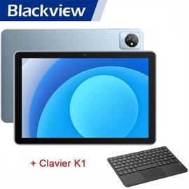Blackview Tab 70 WiFi Tablette Tactile 10.1 pouces Android 13 2.4G+5G  WiFi6, RAM 6 Go ROM 64 Go-SD 1 To 6580mAh Bleu Avec Clavier K1