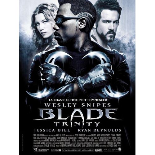 Blade Trinity - Wesley Snipes - Affiche Cinema Originale