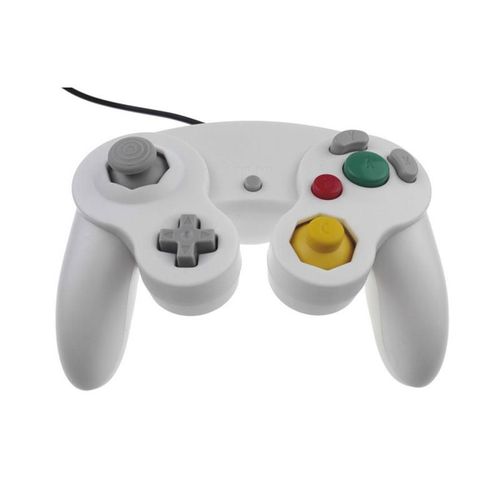 Blanc 1pcs - Manette De Jeu Filaire Pour Jeu Ngc Gamecube Wii Et Wiiu, Joystick, Accessoire