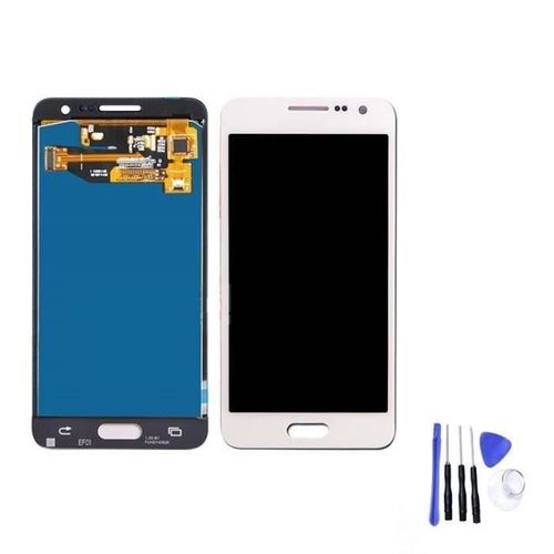 Blanc Ecran Tactile+cran Lcd Complet Vitre Pour Samsung Galaxy A3 2015 A300 A300h-X A300f(Luminosit Peut Pas Rglable) La30758